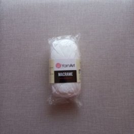 Makramé fonal  - Fehér  színű (Fehér-154)