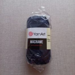 Makramé fonal  -Sötétkék  színű (Sötétkék-162)