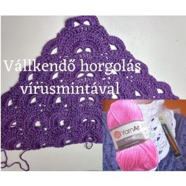 Vállkendő horgoláshoz