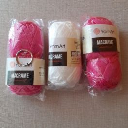 Macramé fonalak 